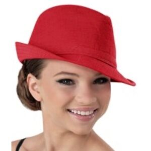 Balera Red Fedora Hat